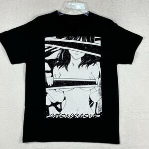 Bad Habits Mens M Black Anonymous Anime Manga Japanese Sexy Girl Tshirt Comics